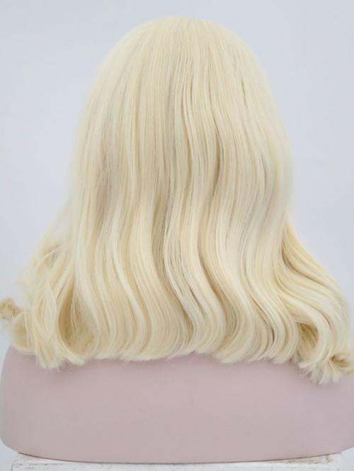 613# Shoulder Length Natural Wave Lace Front Wig - Home - BabalaHair